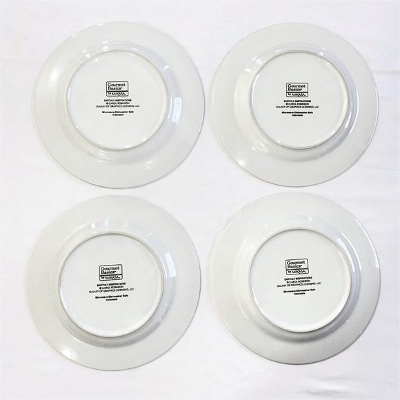 Mikasa Accents Earthly Inspirations By Mikasa Dessert Plates Poshmark